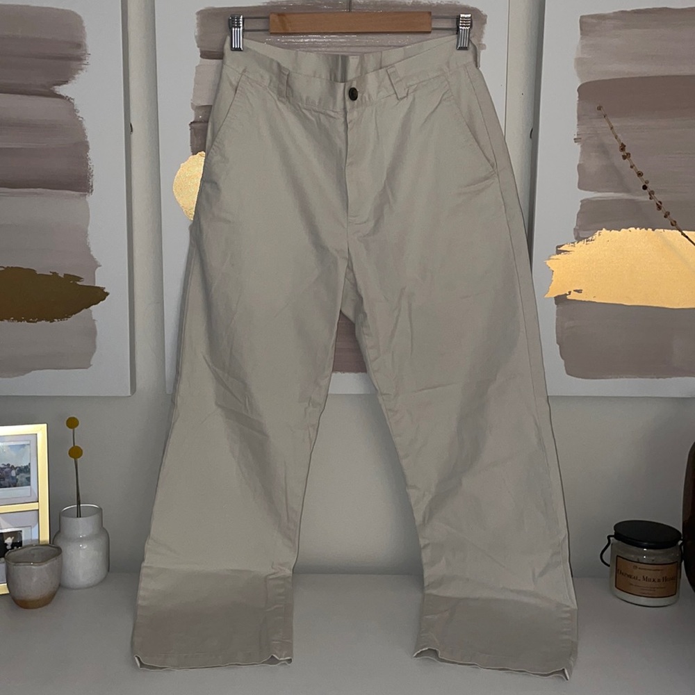 Brooks Brothers 32/30 100% Cotton Straight Leg Khaki Pants!